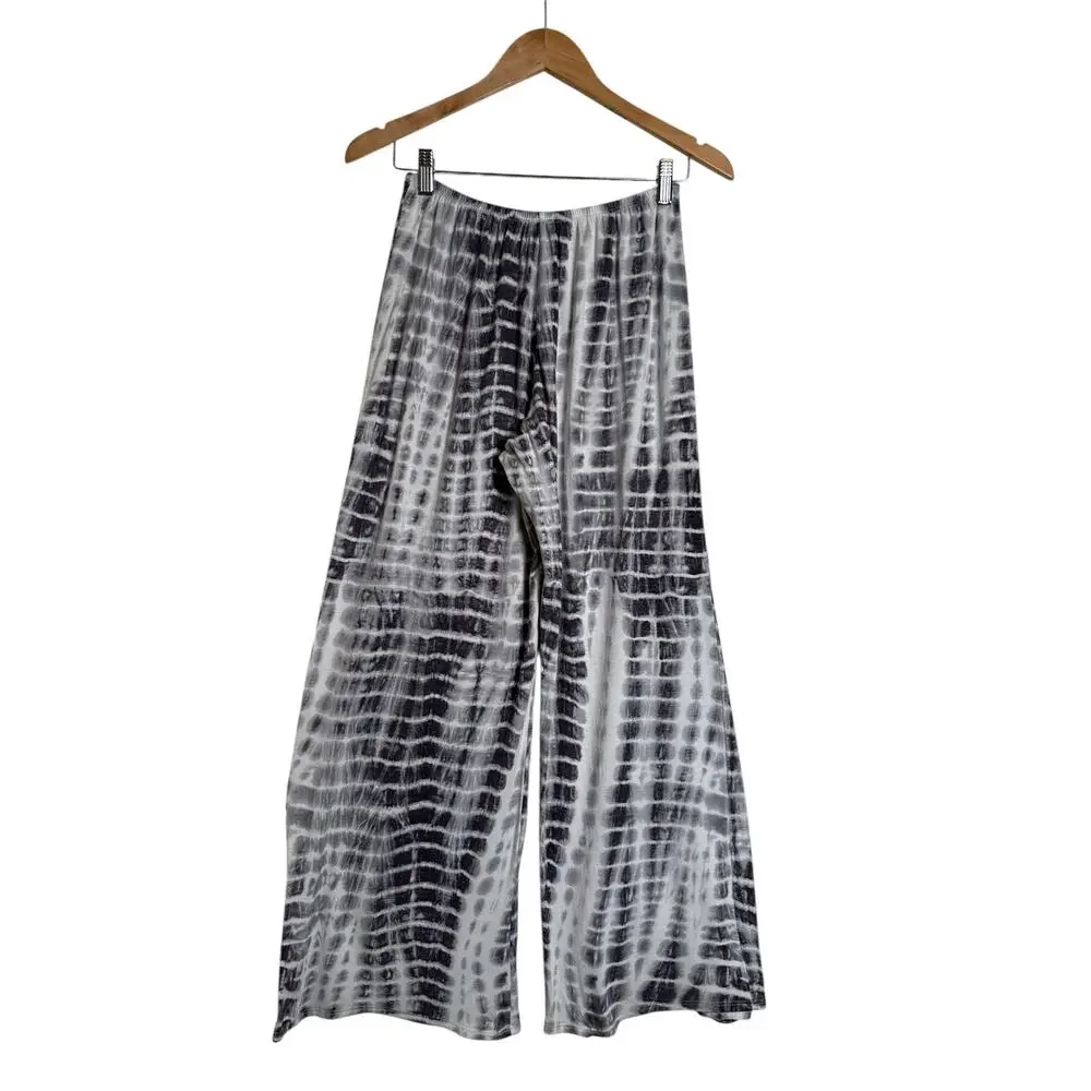 See You Monday Tie Dye Wide Leg Lounge Pants EUC - Picture 3 of 5